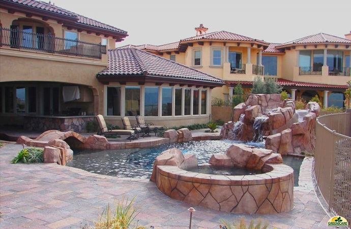 custom pools and spas by greencare.net